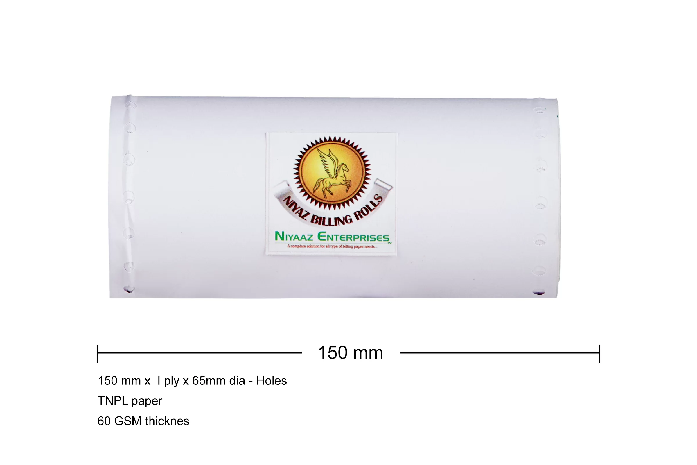 Paper roll 59 cm x 100 m - Findicare