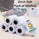 2 inch Thermal Paper Rolls Pack of 500