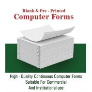 Computer Forms|High-Quality Continuous forms (Blank & Pre-Printed) Barcode Labels